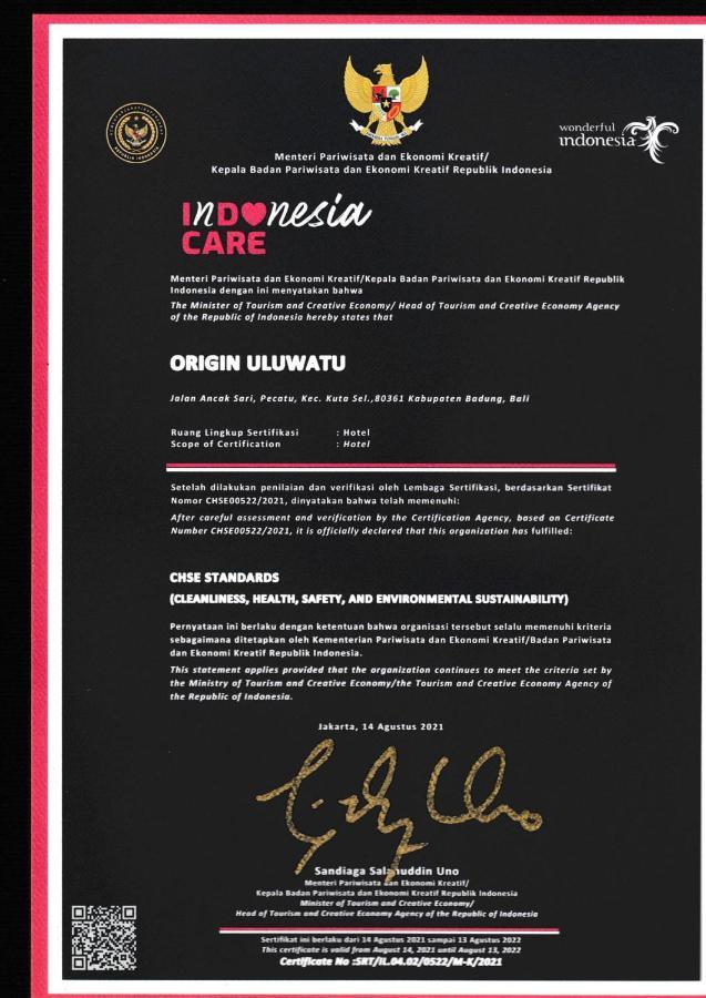 Willa Origin Uluwatu Zewnętrze zdjęcie